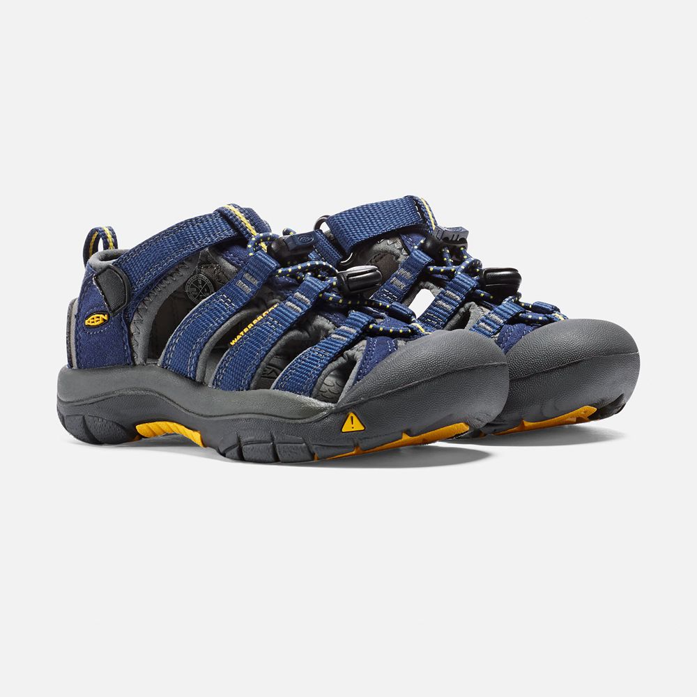 Sandalias Keen Mexico Azules/Grises - Niños Newport H2 - LE6278931